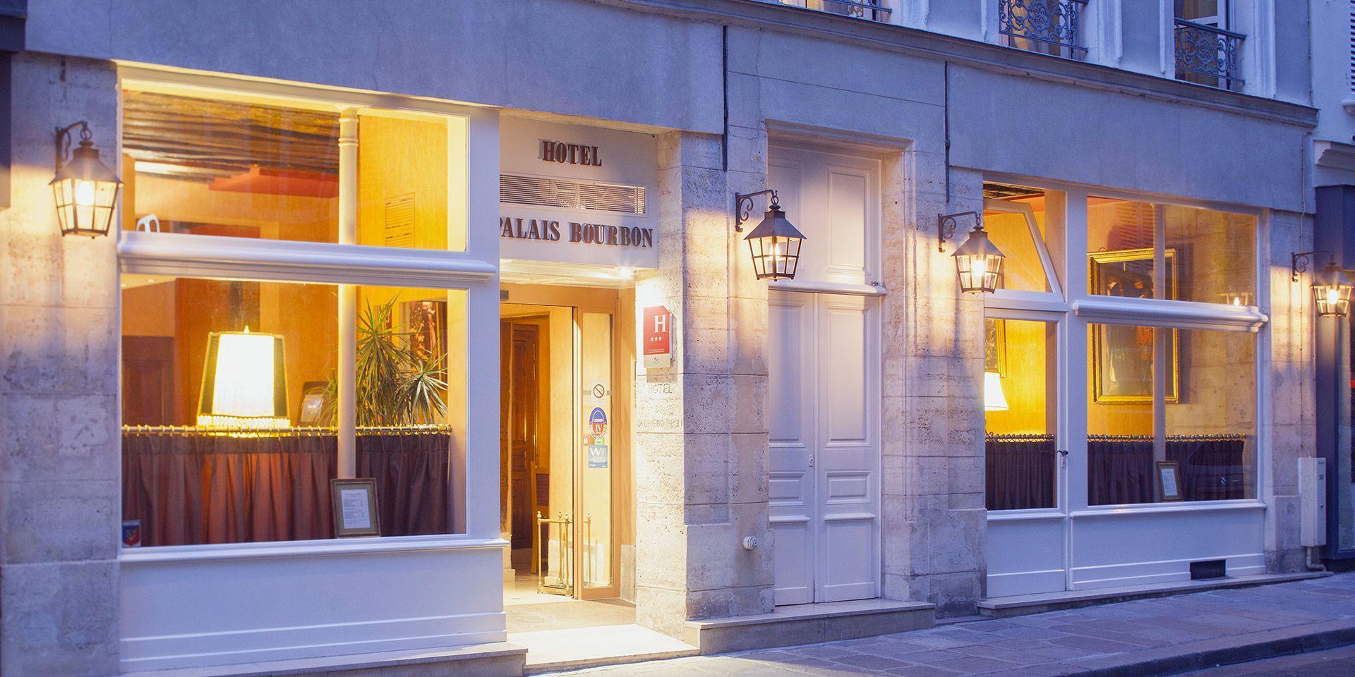 Hotel Du Palais Bourbon Paříž Exteriér fotografie